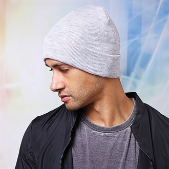 Knitted Turn-Up Beanie