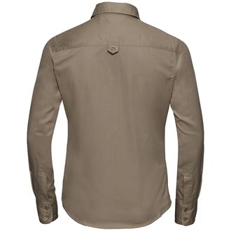 Russell Collection Women's long sleeve classic twill shirt (J916F)