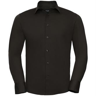 Russell Collection Easycare Fitted Shirt - Long sleeve (J946M)