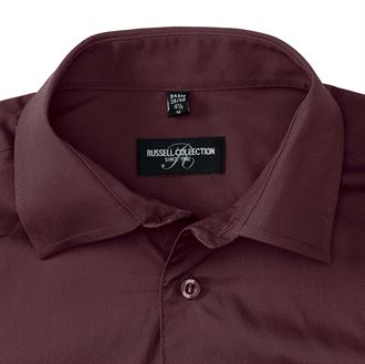 Russell Collection Easycare Fitted Shirt - Long sleeve (J946M)