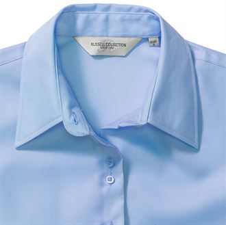 Russell Collection Women's Long Sleeve classic twill shirt (J956F)