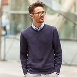 J710M V-neck knitted sweater
