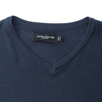 J710M V-neck knitted sweater