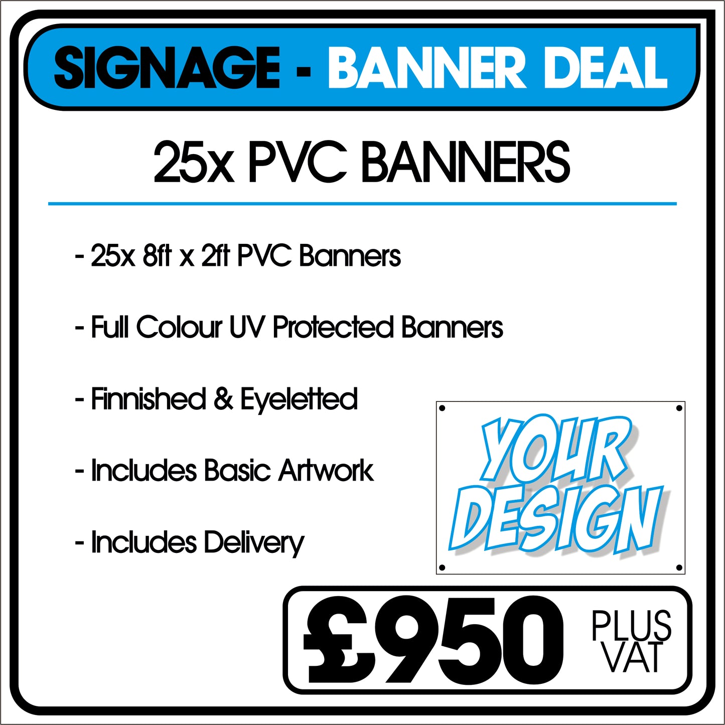 Banner Deal - Choose your quantity