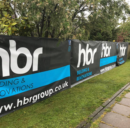 Heras Panel Mesh Banner - Breathable