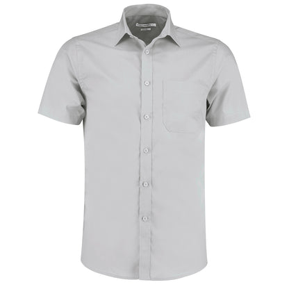 Mens Poplin Shirt -Short Sleeve (KK141)