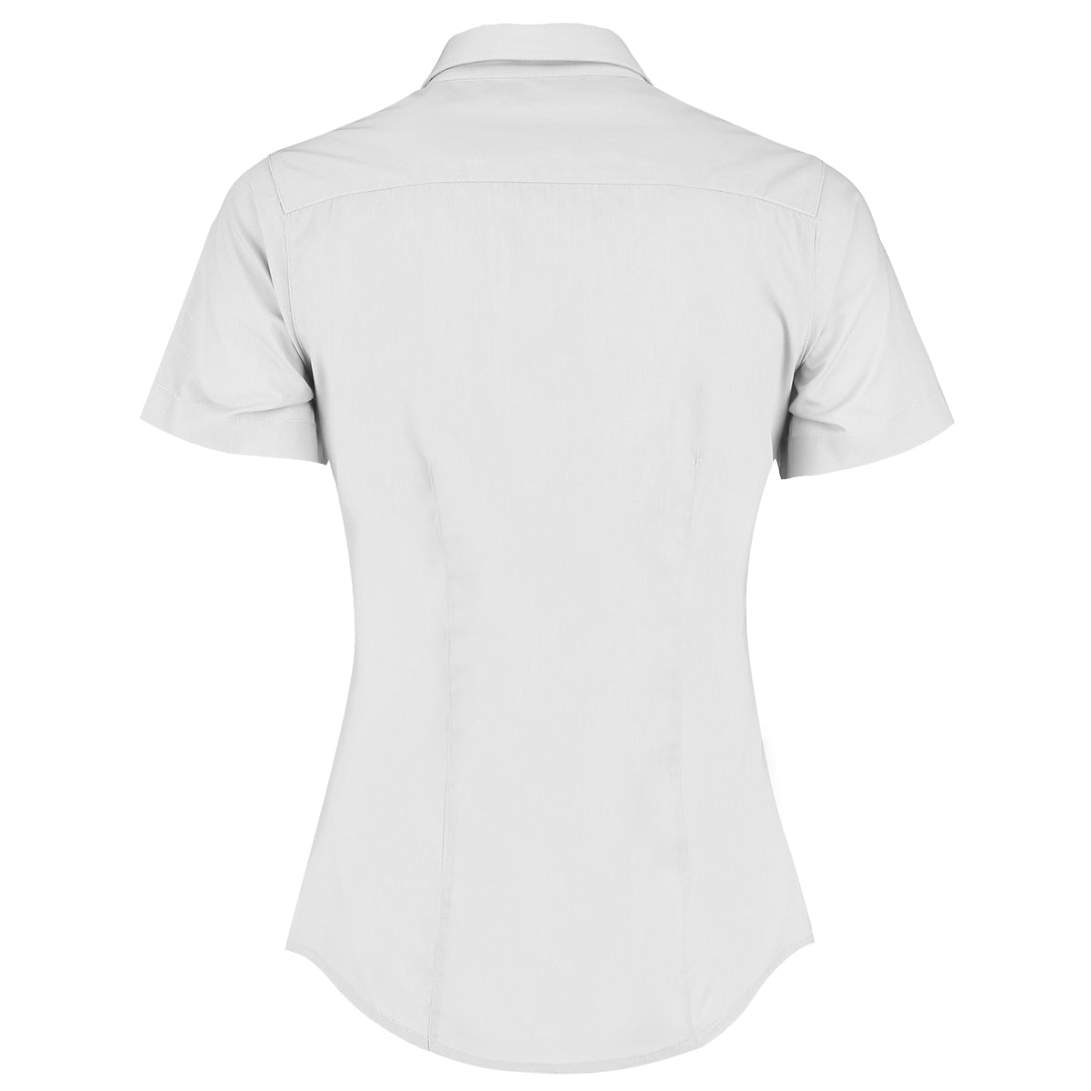 Womens Poplin Shirt - Short Sleeve (KK241)