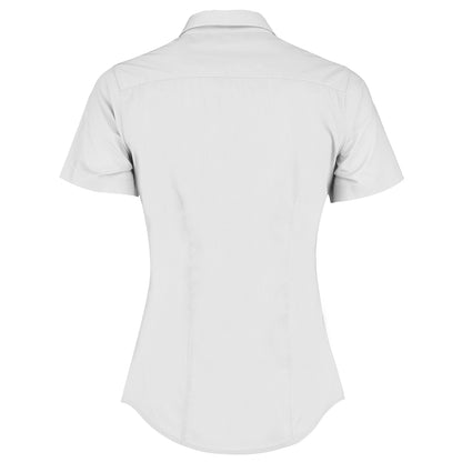 Womens Poplin Shirt - Short Sleeve (KK241)