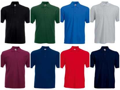 Fruit Of The Loom Heavyweight 65/35 polo (SS204)
