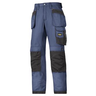 Snickers 3213 Ripstop Trouser Navy/Black ND - Limited Stock - CLEARANCE