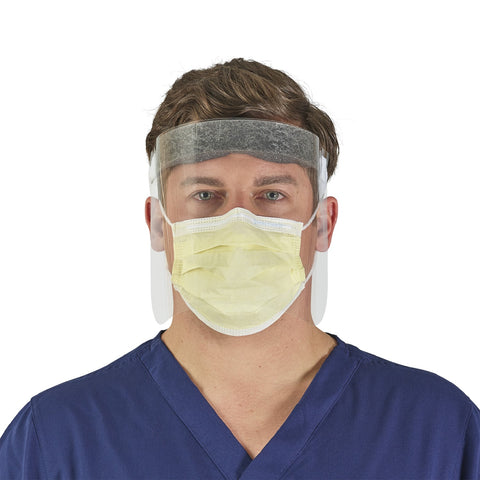 Basic Full Face Covering Visor Mask Shield - Pack of 10