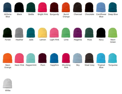 Knitted Turn-Up Beanie
