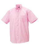 Russell Collection Short sleeve ultimate non-iron shirt (J957M)