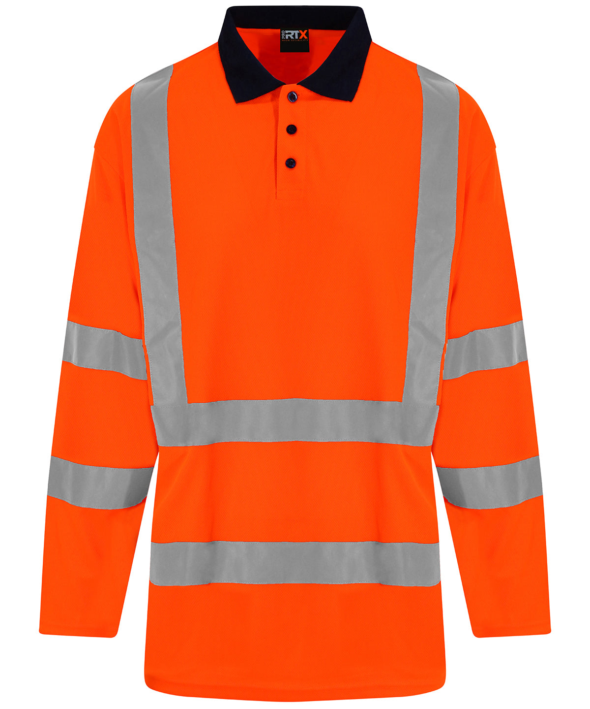 ProRTX RX715 Long Sleeve Hi-vis polo shirt