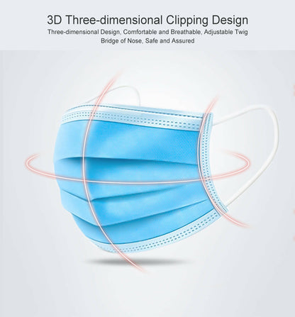 Type IIR Non-Sterile Surgical Mask, Fluid Resistant (FRSM) - Pack of 50