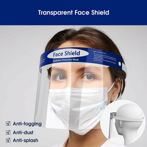 Full Face Covering Visor Mask Shield