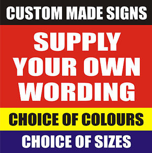 Bespoke Signs